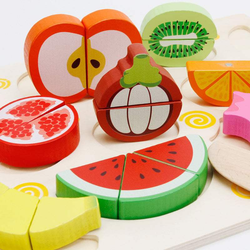 Magnetic Cutting Food Play Set