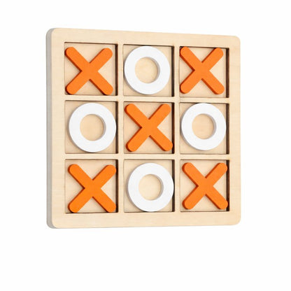 Wooden Tic Tac Toe Board Game
