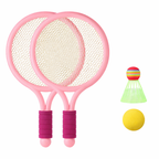 2-in-1 Kids Badminton and Tennis Racket Set