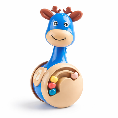 Sliding Deer & Dinosaur Tumbler Toy