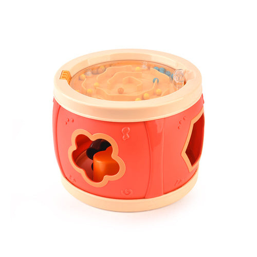 2-in-1 Musical Drum & Shape Sorter