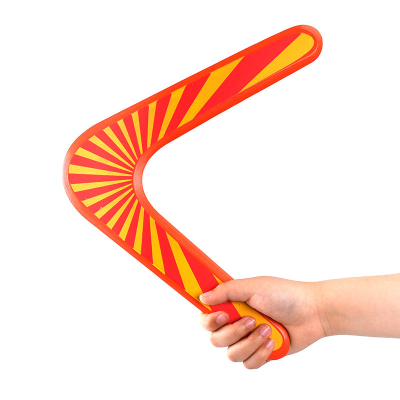 Classic V-Shaped Wooden Boomerang