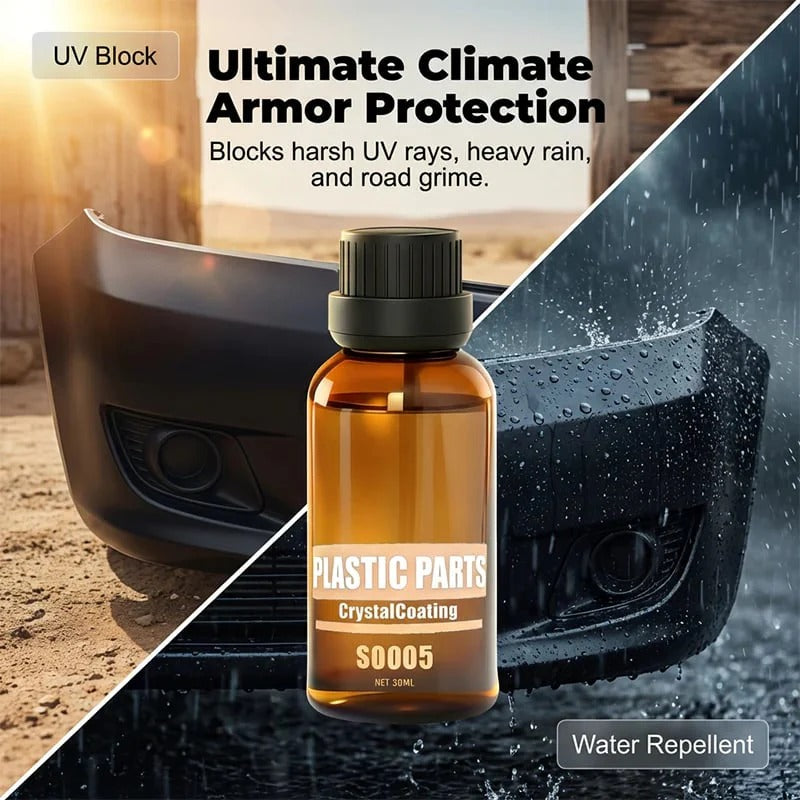 Buy 2 Get 1 Free 🔥LAST DAY⏰🚙 Car Plastic Parts Crystal Coating Restorer