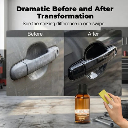 Buy 2 Get 1 Free 🔥LAST DAY⏰🚙 Car Plastic Parts Crystal Coating Restorer