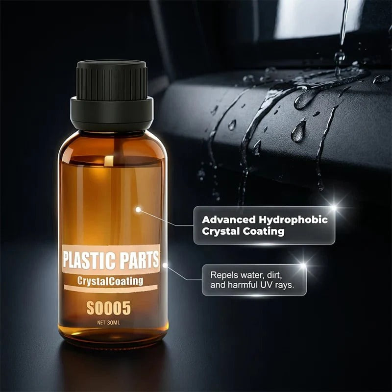 Buy 2 Get 1 Free 🔥LAST DAY⏰🚙 Car Plastic Parts Crystal Coating Restorer